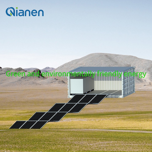 Qianen 60kw điện thoại di động thương mại hệ thống cabin 215kwh pin <span class=keywords><strong>Lithium</strong></span> ion MPPT điều khiển lai đa tinh thể silicon - Product Image 5