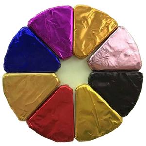 ورق تغليف ألمنيوم للشوكولاتة بألوان مخصصة، ورق شمع مطبوع للطعام باللون الأحمر، لفة ورق ناعمة - Product Image 5