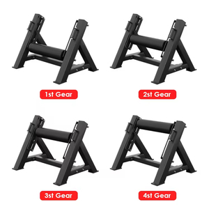 Squat comercial de una sola pierna de 4 engranajes con pierna trasera levantada, estante auxiliar rumano Deep Squat para entrenamiento de salto dividido y televisión - Product Image 4