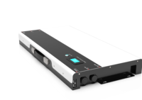 Baterai Lithium Ion Prismatic Grade A 12.8V 150AH dengan BMS Terintegrasi, Layar LCD BT, Paket Baterai RV, Casing Logam LiFePO4, 4000 Siklus