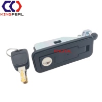 Serrure à levier de télécommande électronique à compression étanche pour camping-car/voiture avec une serrure de commande centrale d'interconnexion à clé