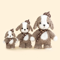 Boneka Anjing Peluk Grosir Pabrik, Boneka Anak Anjing Lucu dan Lembut, Boneka Anjing Kreatif, Mainan Boneka Anjing