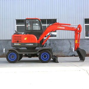 Pelleteuse 2.5t 3t 4ton 30500kg Mini <span class=keywords><strong>Tractopelle</strong></span> Retropelle Chine Chargeuse Pelle sur pneus Retrograver Kazici Graafmachines - Product Image 3