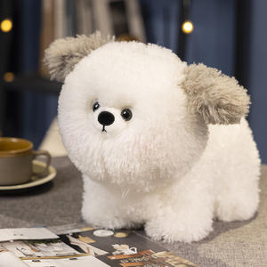 Peluche HECION <span class=keywords><strong>Serie</strong></span> Dudu Mianmian, Adorabili Bambole di Peluche a Forma di Cane, <span class=keywords><strong>Panda</strong></span> e Coniglio, Regalo di Compleanno Perfetto - Product Image 3