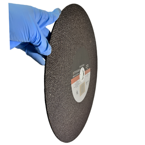 Disco da taglio abrasivo in resina disco da 400mm per accessori di alimentazione per utensili rotanti per taglio in metallo lama per sega industriale - Product Image 1