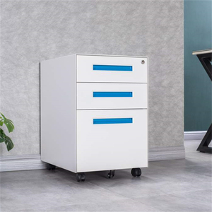 hot selling 3 Drawer Metal Mobile <b>Storage</b> Cabinet with low price - Product Image 2
