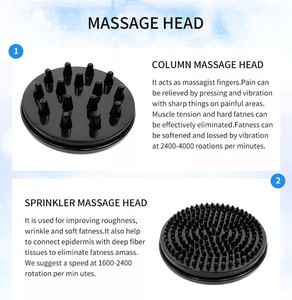 Mới nhất TURBO 8G massage Cellulite Massager G8 cơ thể massage rung cơ thể Máy định hình trọng lượng cơ thể giảm cân hình giảm béo - Product Image 3