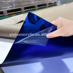 Fournisseur direct d'usine, feuille de <span class=keywords><strong>miroir</strong></span> PMMA auto-adhésive hautement réfléchissante de 0,8 mm et 1 mm, plusieurs couleurs, panneau de <span class=keywords><strong>miroir</strong></span> acrylique décoratif - Product Image 2