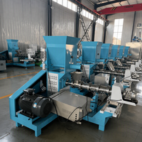 Ligne de production complète 500 kg/h pour extrudeuse de granulés humides – Machine de fabrication d'aliments pour animaux de compagnie (chiens, poissons, lapins, crevettes)