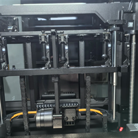 Imprimante 3D FDM industrielle à grande vitesse, à double buse, multicolores, de grande taille, 330*320*325 mm, à noyau fermé, Core-XY, originale H2C AMS Combo