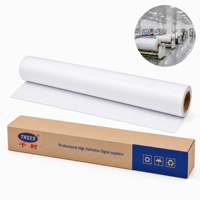 Rollo de Vinilo Autoadhesivo QS140, Película de PVC con Pegamento Blanco a Base de Agua para Rotulación de Vehículos, Adhesivos para Carrocería e Impresión de Pósters