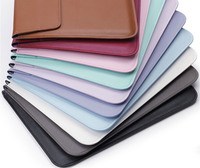 Produits en gros pochette pour ordinateur portable étanche décontractée durable vente PU sac pour ordinateur portable en cuir étui pour ordinateur portable d'affaires