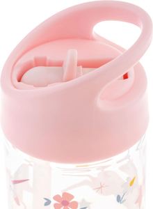 Botella de Agua Infantil Personalizada, Linda, Transparente, de Plástico Tritan/PET/PP, de 400 ml, 500 ml, 750 ml, para la Escuela y Uso al Aire Libre, con Pajita y Tapa - Product Image 2