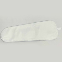 Tapis de presse pour blanchisserie industrielle 47 pouces - Housse en feutre et coton haute densité pour machines de finition de chemises et tables de repassage sous vide