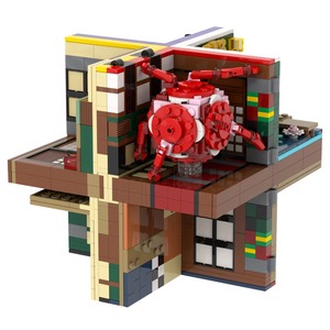 1444 Piezas MOC1666 Serie Creativa Anime Castillo Infinito 2.0, Bloques de Construcción de Plástico ABS, Modelo DIY para Niños - Product Image 5