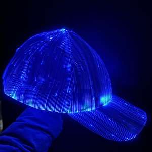 Topi Baseball LED Unisex <span class=keywords><strong>2026</strong></span> dengan Lampu LED Multi-Warna, Baterai Isi Ulang, untuk Pesta, Pertunjukan Musik, Topi Dewasa yang Modis - Product Image 6