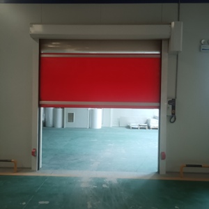 Porte rapide à enroulement électrique <span class=keywords><strong>de</strong></span> style industriel XJD, en <span class=keywords><strong>PVC</strong></span>, pour entrepôt - Product Image 4