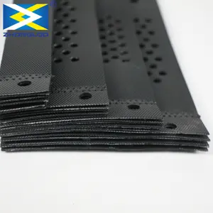 Fournisseur de géogrille HDPE de construction de routes en polypropylène plastique haute résistance personnalisé noir