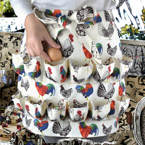 Customized Work <b>Apron</b> Cotton Duck Canvas Farm Poultry Egg Gathering Deep Pockets Waist <b>Apron</b> OEM Wholesale - Product Image 2