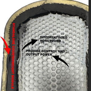 Raquette de pickleball <span class=keywords><strong>Holbrook</strong></span>, même style que ARMA, cadre en fil de titane sans cadre, pressée à chaud, nid d'abeilles différencié, nouvelle usine - Product Image 3