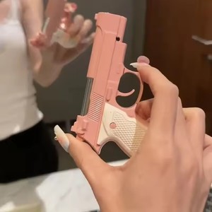 Nouveau <span class=keywords><strong>Mini</strong></span> pistolet radis briquet coupe-vent rose flamme Portable amusant et haute beauté briquet extérieur multi fonctionnel outil d'allumage - Product Image 3