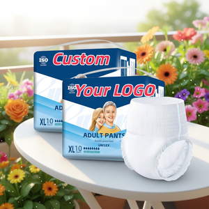 Pañales Desechables para Adultos al por Mayor, Económicos, Talla XL, Cintas Ajustables, Alta Absorbencia, Prevención de Fugas 3D, Tela No Tejida, Muestras Gratis - Product Image 1