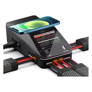 ToolkitRC Q6AC Charger 1000W Four Channel LiHV <b>Battery</b> XT30 XT60 High Efficient Balanced Charger for RC <b>Drone</b> Parts - Product Image 2
