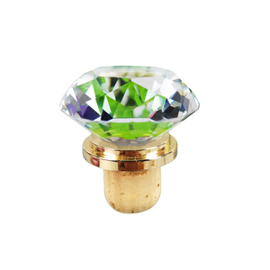 Personnalisation professionnelle Champagne <span class=keywords><strong>bouchon</strong></span> de bouteille de vin diamants clairs forme verre liège couvercles élégants et bouchons de bouteille fermeture - Product Image 3