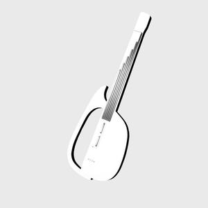 Guitare électrique sans cordes pour débutants, jeu automatique, chant silencieux, style camping, instrument de musique pour une personne, accessoire - Product Image 1