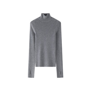 Cardigan da Donna Autunno/Inverno in Lana/Nylon Sottile, <span class=keywords><strong>Collo</strong></span> <span class=keywords><strong>Alto</strong></span>, Tessuto Morbido, Caldo, Anti-restringimento, per Ufficio - Product Image 5