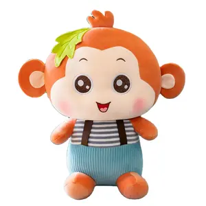 가장 인기있는 대화 형 장난 꾸러기 원숭이 창조적 인 애니메이션 최고의 최신 스트레스 인형 어린이 작은 사용자 정의 봉제 장난감 박제 동물