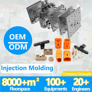 Độ chính xác cao tiêm khuôn ổ cắm cắm thiết bị đầu cuối ép phun nhựa cho kết nối công nghiệp - Product Image 3