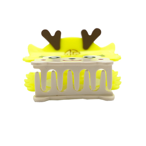 Creative Design, Cute <strong>Loong</strong> Exquisite Claw Clip, Girls Special Color Hair Clips Middle Customizable Acetic Acid Hair Claw - Product Image 5