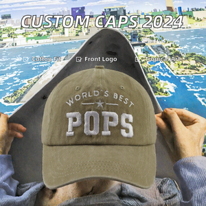 Casquette de baseball trucker 5 panneaux à motif feuille, 100% coton, logo personnalisé, ajustée, mode hiver 2024, vente en gros - Product Image 2