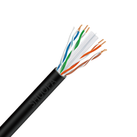 KABEL JARINGAN UTP CAT6 Twisted Pair High-Density untuk Pusat Data, Panjang Kabel 100M/305M