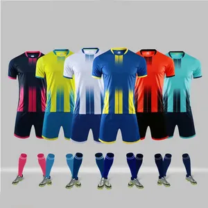 Camisetas de Futbol benutzer definierte Fußball Trikot Trainings anzug Sport bekleidung Fußball sublimierte Polyester Fußball bekleidung mit Logo