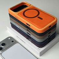 Étui de téléphone magnétique en cuir PU de haute qualité pour iPhone 18, 17, 16, 15, 14 Pro – Sacs et étuis professionnels pour iPhone 18 Pro