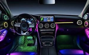 Kit d'éclairage d'ambiance intérieur Symphony RGB <span class=keywords><strong>LED</strong></span> pour Mercedes Benz C GLC CLA W205 W206 W254 - Product Image 5