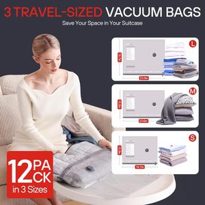 Bolsa de Almacenamiento al Vacío para Uso Doméstico, para Edredones de Algodón, Chaquetas de Plumón, Ropa, Bolsa Especial para Ropa, Transfronteriza - Product Image 6