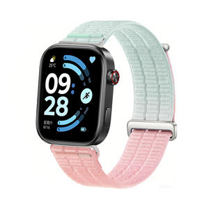 Correas de Muñeca Flexibles y Duraderas de Nylon de Dos Tonos, Ligeras, Ultraligeras y Transpirables para <span class=keywords><strong>Xiaomi</strong></span> <span class=keywords><strong>Smart</strong></span> <span class=keywords><strong>Band</strong></span> 9 Pro - Product Image 3