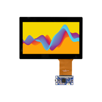 Panel de Pantalla Táctil LCD Multitáctil Flexible de 7 Pulgadas para Auto Android con Tecnología PCAP de 10 Puntos