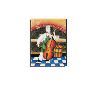 Peinture décorative abstraite moderne <span class=keywords><strong>pour</strong></span> pizzeria et pâtisserie, art mural <span class=keywords><strong>pour</strong></span> chef de restaurant occidental, papier imperméable et écologique - Product Image 5