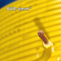 H07V-K/RV H07V-U Mehradriges Sauerstofffreies Kupfer PVC-Isoliertes Elektrokabel 1,5-30mm 300-750V IP65 für Heim- und Gebäudegebrauch