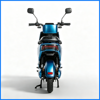 1000W 60V Battery Powered Electric Motorbike Front Disc Rear Drum Brake System, Compact Body CBU CKD Container Shipment