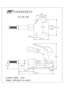 HS-304-CMT Tổ Chứ<span class=keywords><strong>c</strong></span> Năng Lự<span class=keywords><strong>c</strong></span> 227Kg/500Lbs Jig Chuyển Đổi Kẹp Đẩy Pull Chuyển Đổi Kẹp CNC Kẹp Với Hệ Thống Khóa - Product Image 4