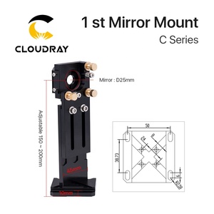 Cloudray CL33 C serisi CO2 lazer kafası tüm setleri parçaları lazer kafası 1st 2nd ayna montaj - Product Image 4