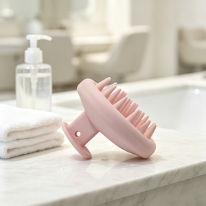 Cepillo Masajeador de Silicona Suave para Cuero Cabelludo, Impermeable, para Lavado de Cabello, Eliminación de Caspa y Crecimiento del Cabello, Uso en Casa o Salón - Product Image 2