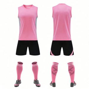 Factory Wholesale Plus Size Polyester Quick Dry Breathable Training Vest High Quality 2026 <b>Red</b> Football Uniform Sleeveless - Product Image 4