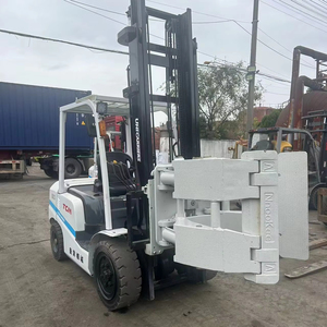 TCM FD30 Diesel Forklift 3 Ton Japan Origin <b>Used</b> Engine Gearbox Motor Bearing Carrying Frame Two Stage Mast for Construction - Product Image 1