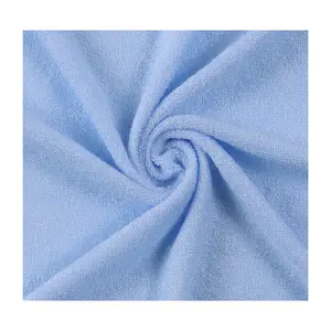 Pure wide cooling thermal soft bonded 4 way stretch 100 % bamboo fabric towel wholesale for clothes by the yard